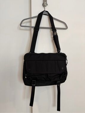 DSPTCH Utility Brief Slingpack Shoulder Bag Black Ballistic Nylon